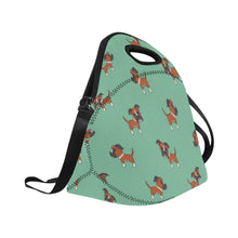 Load image into Gallery viewer, Playful Winking Boxer Neoprene Lunch Bag-14