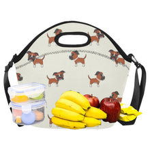 Load image into Gallery viewer, Playful Winking Boxer Neoprene Lunch Bag-2