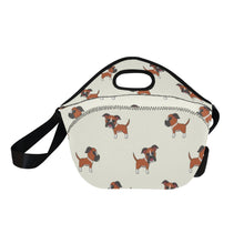 Load image into Gallery viewer, Playful Winking Boxer Neoprene Lunch Bag-4