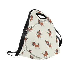 Load image into Gallery viewer, Playful Winking Boxer Neoprene Lunch Bag-5