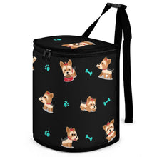 Load image into Gallery viewer, Playful Yorkie Love Multipurpose Car Storage Bag-Car Accessories-Bags, Car Accessories, Yorkshire Terrier-ONE SIZE-Black-1