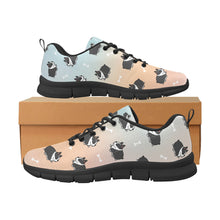Load image into Gallery viewer, Plumpy Boston Terrier Love Women's Breathable Sneakers-Footwear-Boston Terrier,Dog Mom Gifts,Shoes-24
