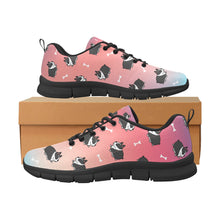 Load image into Gallery viewer, Plumpy Boston Terrier Love Women's Breathable Sneakers-Footwear-Boston Terrier,Dog Mom Gifts,Shoes-32