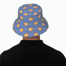 Load image into Gallery viewer, Plumpy Shiba Love Bucket Hat-Hats &amp; Caps-37