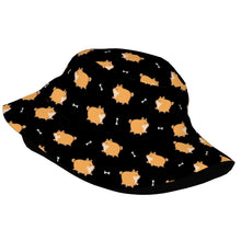 Load image into Gallery viewer, Plumpy Shiba Love Bucket Hat-Hats &amp; Caps-50