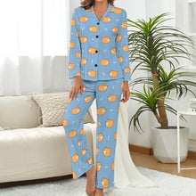 Load image into Gallery viewer, Plumpy Shiba Love Pajamas Set for Women-13