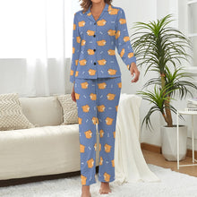Load image into Gallery viewer, Plumpy Shiba Love Pajamas Set for Women-21