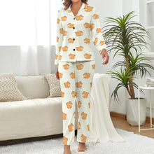 Load image into Gallery viewer, Plumpy Shiba Love Pajamas Set for Women-5