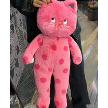 Load image into Gallery viewer, Polka Dot Pink Cat Plush Toy - Darling Dotty Kitty-11