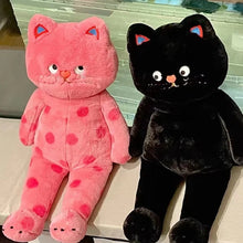 Load image into Gallery viewer, Polka Dot Pink Cat Plush Toy - Darling Dotty Kitty-5