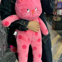 Load image into Gallery viewer, Polka Dot Pink Cat Plush Toy - Darling Dotty Kitty-6