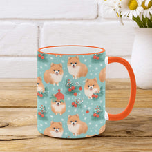 Load image into Gallery viewer, Pom-Pom Christmas Holiday Cheer Coffee Mug-2