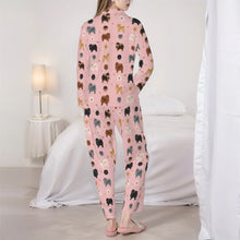Load image into Gallery viewer, Pomeranian Pajamas for Women - XL Available - Pomeranians of Every Color-Pajamas-Apparel,Dog Mom Gifts,Pajamas,Pomeranian-4