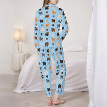 Load image into Gallery viewer, Pomeranian Pajamas for Women - XL Available - Pomeranians of Every Color-Pajamas-Apparel,Dog Mom Gifts,Pajamas,Pomeranian-5