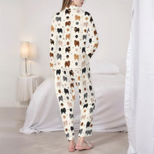 Load image into Gallery viewer, Pomeranian Pajamas for Women - XL Available - Pomeranians of Every Color-Pajamas-Apparel,Dog Mom Gifts,Pajamas,Pomeranian-6
