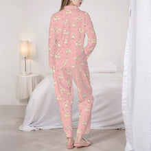 Load image into Gallery viewer, Pomeranian Pajamas for Women - XL Available - Yes I Love White / Cream Pomeranians-Pajamas-Apparel,Dog Mom Gifts,Pajamas,Pomeranian-6