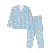 Load image into Gallery viewer, Pomeranian Pajamas for Women - XL Available - Yes I Love White / Cream Pomeranians-Pajamas-Apparel,Dog Mom Gifts,Pajamas,Pomeranian-9