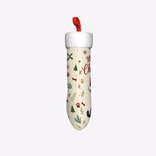 Load image into Gallery viewer, Poodle Christmas Stocking - Cozy Festive Wishes - Personalize with Photo and Name-Christmas Ornament-Christmas,Christmas Stocking,Personalize Artwork-8