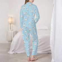 Load image into Gallery viewer, Poodle Pajamas for Women - XL Available - I Love White Poodles-Pajamas-Apparel,Dog Mom Gifts,Pajamas,Poodle-5