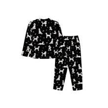 Load image into Gallery viewer, Poodle Pajamas for Women - XL Available - I Love White Poodles-Pajamas-Apparel,Dog Mom Gifts,Pajamas,Poodle-8