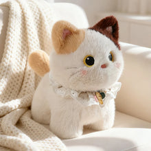 Load image into Gallery viewer, Precious Calico Cat Soft Plush Toy - Floral Lace Kitty-Stuffed Animals-Calico Cat,Cat Memorial Gifts,Cats,Stuffed Animal-3
