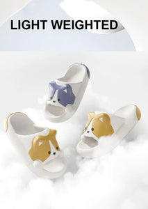 Precious Corgi Love Rubber Slippers-Footwear-Accessories, Corgi, Dog Mom Gifts, Slippers-19