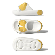 Load image into Gallery viewer, Precious Corgi Love Rubber Slippers-Footwear-Accessories, Corgi, Dog Mom Gifts, Slippers-6