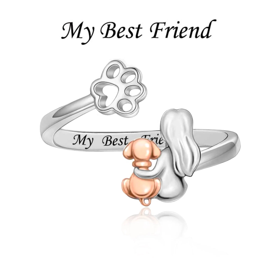 Beagle Ring - Precious Little Beagle Finger Ring