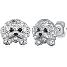 Load image into Gallery viewer, Precious Little Havanese Earrings – Silver Pet Lover Gift-A-6