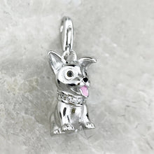 Load image into Gallery viewer, Precious Little Miniature Pinscher Silver Pendant-Lobster Clasp-7
