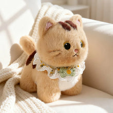 Load image into Gallery viewer, Precious Orange Tabby Cat Soft Plush Toy - Floral Lace Kitty-Stuffed Animals-Cat Memorial Gifts,Cats,Orange Cat,Stuffed Animal,Tabby Cat-4