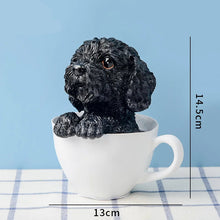 Load image into Gallery viewer, Precious Teacup Doodle Love Resin Figurine Statues-Figurines-Dog Memorial Gifts,Doodle,Figurines-12