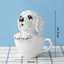 Load image into Gallery viewer, Precious Teacup Doodle Love Resin Figurine Statues-Figurines-Dog Memorial Gifts,Doodle,Figurines-10