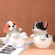 Load image into Gallery viewer, Precious Teacup King Charles Spaniel Love Resin Figurine Statue-Figurines-Cavalier King Charles Spaniel,Dog Memorial Gifts,Figurines-6