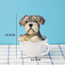 Load image into Gallery viewer, Precious Teacup Schnauzer Love Resin Figurine Statue-Figurines-Dog Memorial Gifts,Figurines,Schnauzer-Schnauzer-2
