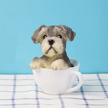 Load image into Gallery viewer, Precious Teacup Schnauzer Love Resin Figurine Statue-Figurines-Dog Memorial Gifts,Figurines,Schnauzer-8