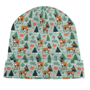 Presents and Paws Boxer Warm Christmas Beanie-Accessories-Accessories, Boxer, Christmas, Dog Mom Gifts, Hats-ONE SIZE-5