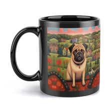 Load image into Gallery viewer, Pug at the Precipice Coffee Mug-5