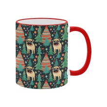 Load image into Gallery viewer, Pug Christmas Tree Delight Christmas Coffee Mug-2