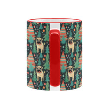 Load image into Gallery viewer, Pug Christmas Tree Delight Christmas Coffee Mug-6