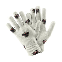 Load image into Gallery viewer, Pug in Shades Parade Touch Screen Gloves-Accessories-Accessories,Dog Dad Gifts,Dog Mom Gifts,Gloves-White-1