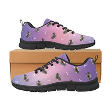 Load image into Gallery viewer, Pug in Shades Parade Women's Breathable Sneakers - 7 Gradients-Footwear-Dog Mom Gifts,Pug,Shoes-24