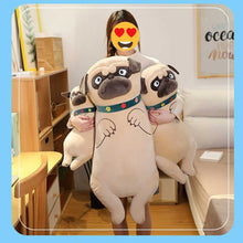 Load image into Gallery viewer, Pug Love Huggable Plush Toy Pillows (Small to Large Size)-Soft Toy-Dogs, Home Decor, Pug, Stuffed Animal-10