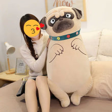 Load image into Gallery viewer, Pug Love Huggable Plush Toy Pillows (Small to Large Size)-Soft Toy-Dogs, Home Decor, Pug, Stuffed Animal-4