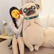 Pug Love Huggable Plush Toy Pillows (Small to Large Size)-Soft Toy-Dogs, Home Decor, Pug, Stuffed Animal-4