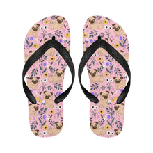 Load image into Gallery viewer, Pug Love Simple Slippers