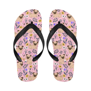 Pug Love Simple Slippers