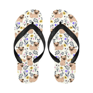 Pug Love Simple Slippers