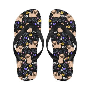 Pug Love Simple Slippers