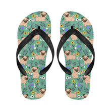 Load image into Gallery viewer, Pug Love Simple Slippers